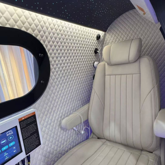 Seated Hard-Shell Hyperbaric Oxygen Chamber (1.0–2.0 ATA) – Home Single