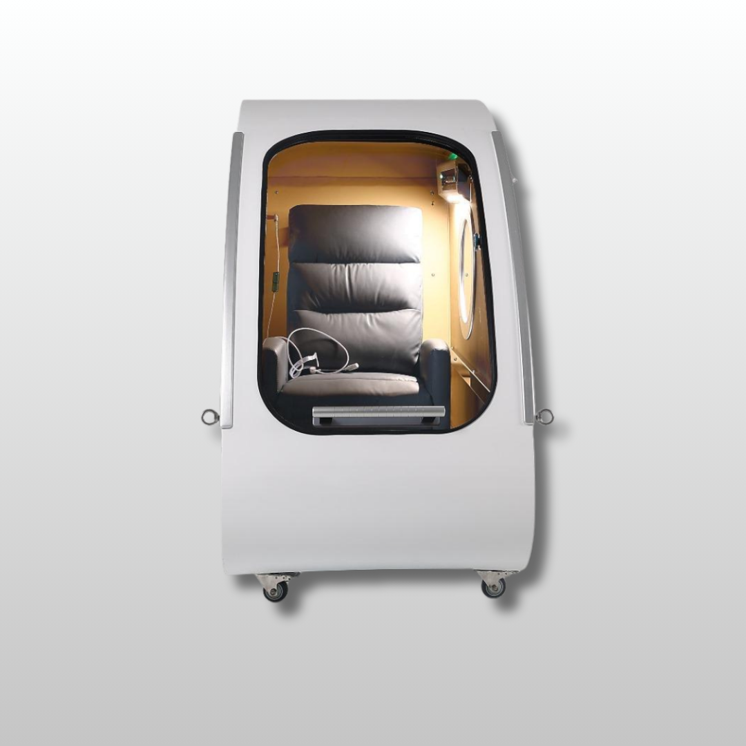 Seated Hard-Shell Hyperbaric Oxygen Chamber (1.5–2.0 ATA) – Home Use