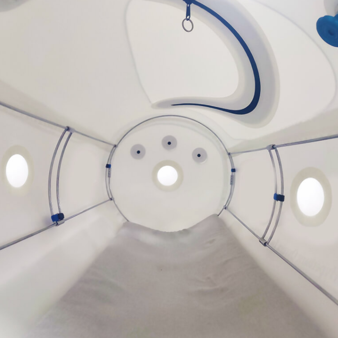 Lying Soft-Shell Hyperbaric Oxygen Chamber (1.5 ATA) – Rental